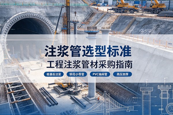 中山注浆管选型标准